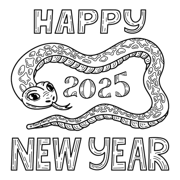 Рисунки на новый 2023 год: для детей, новогодние, для срисовки