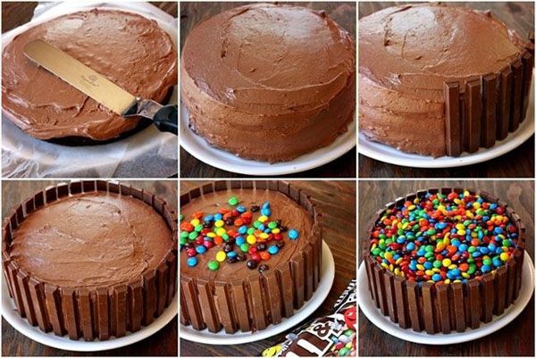 Как украсить торт в домашних условиях своими руками