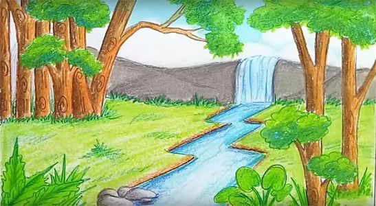 Как нарисовать рисунок на тему природы и ее защиты