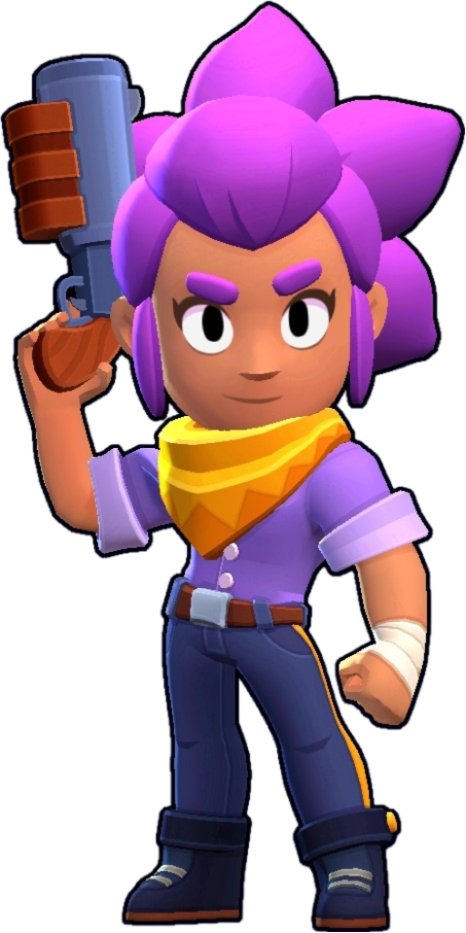 Бравлер шелли из brawl stars
