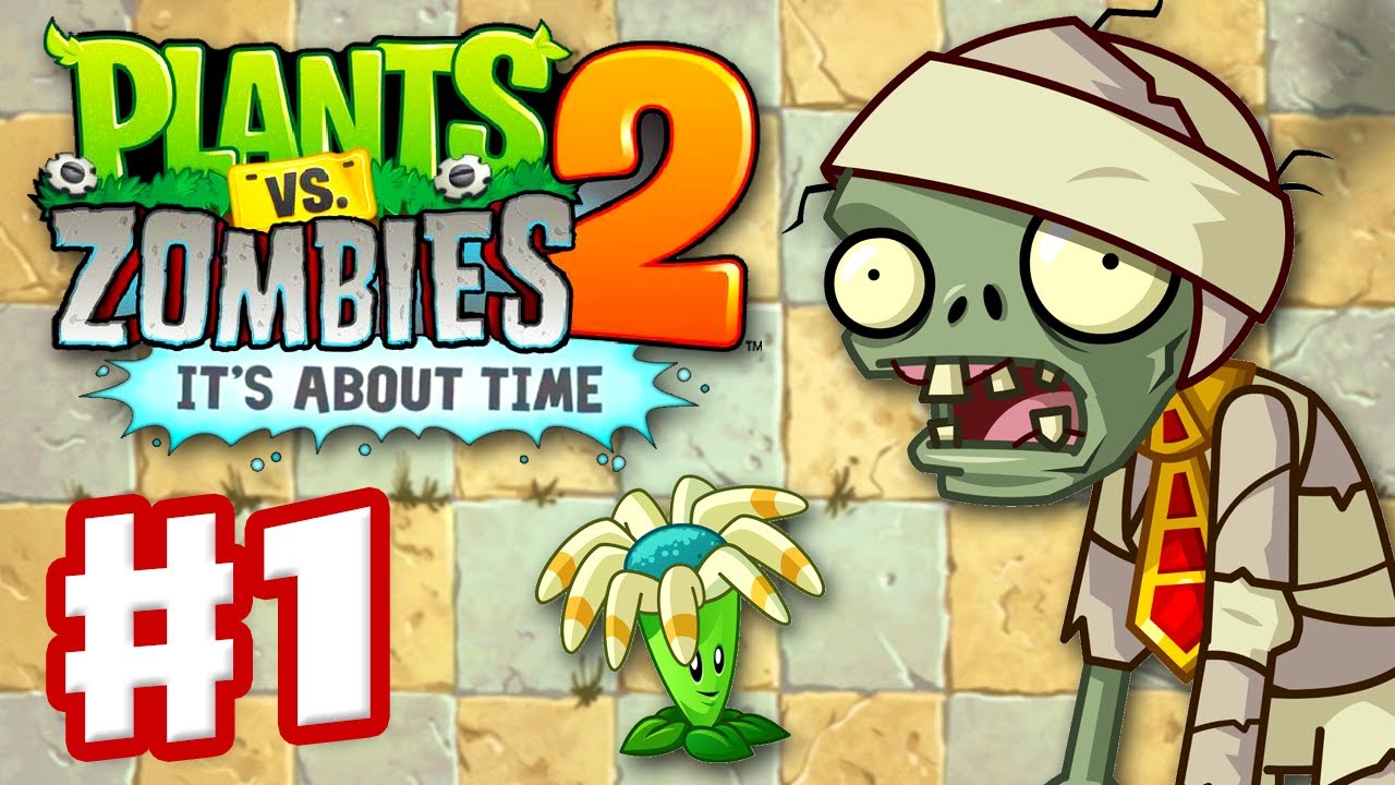 Plants vs. zombies 2. прохождение игры (2)