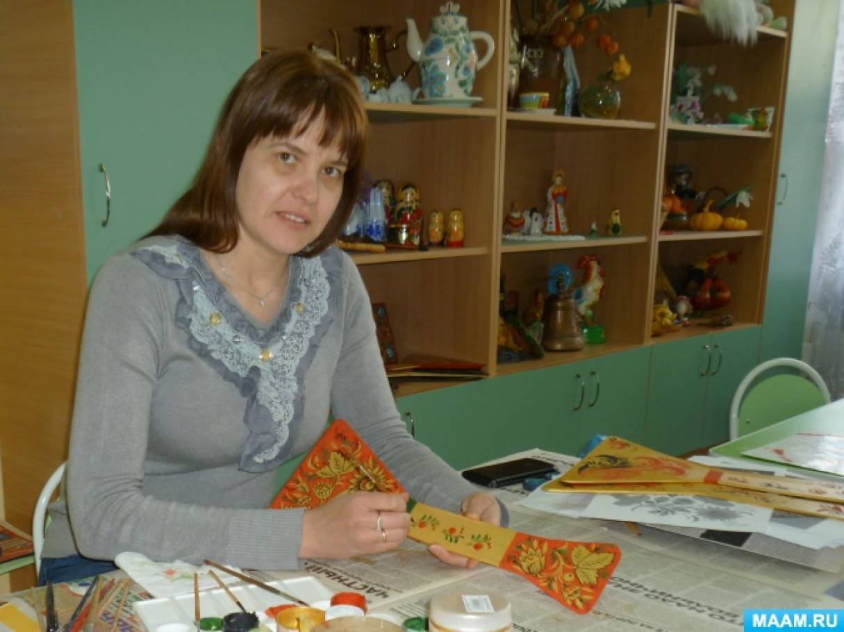 Хохлома на балалайках. мастер-класс по росписи атрибута «балалайка»